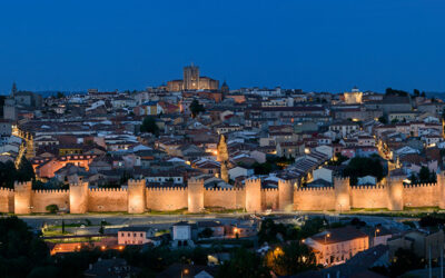 Avila, the city of the stars and the stars